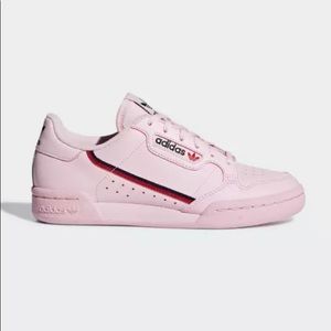 Pink Kids Size 3 Adidas Sneakers